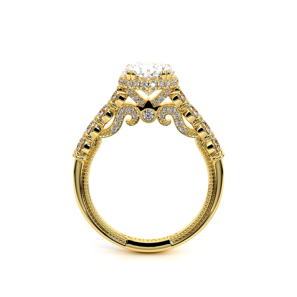 18K Yellow Gold INSIGNIA-7100OV Ring