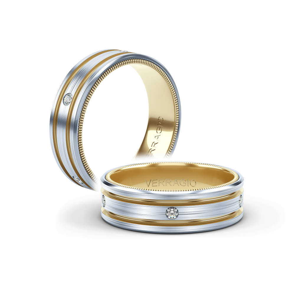 18K Yellow Gold VWD-7914 Ring