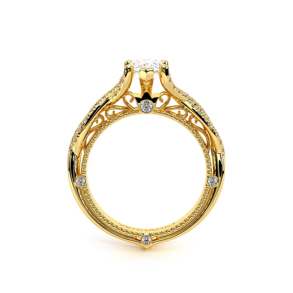 18K Yellow Gold VENETIAN-5003PEAR Ring