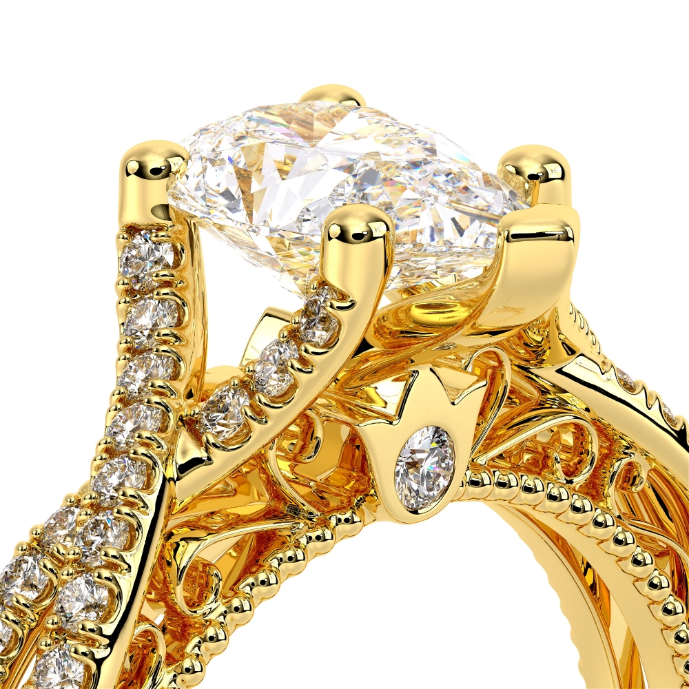 18K Yellow Gold VENETIAN-5003PEAR Ring