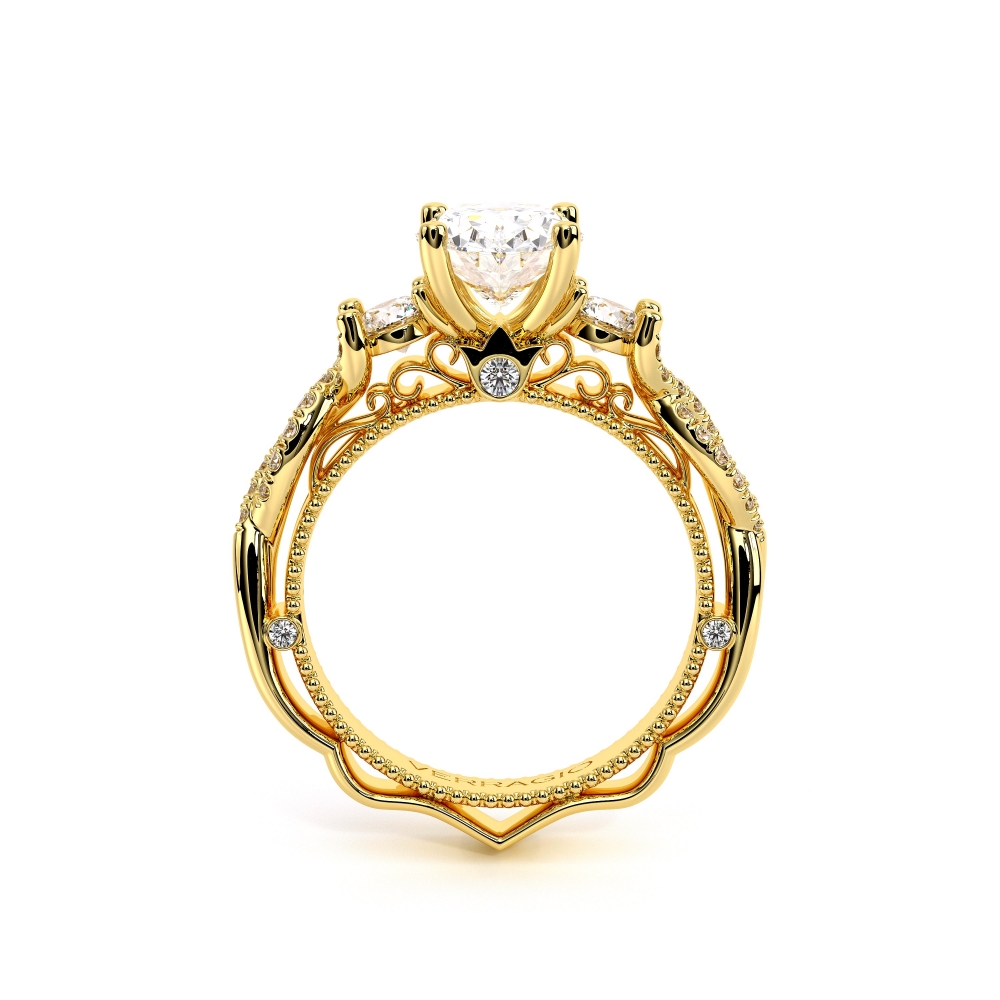 14K Yellow Gold VENETIAN-5013OV Ring