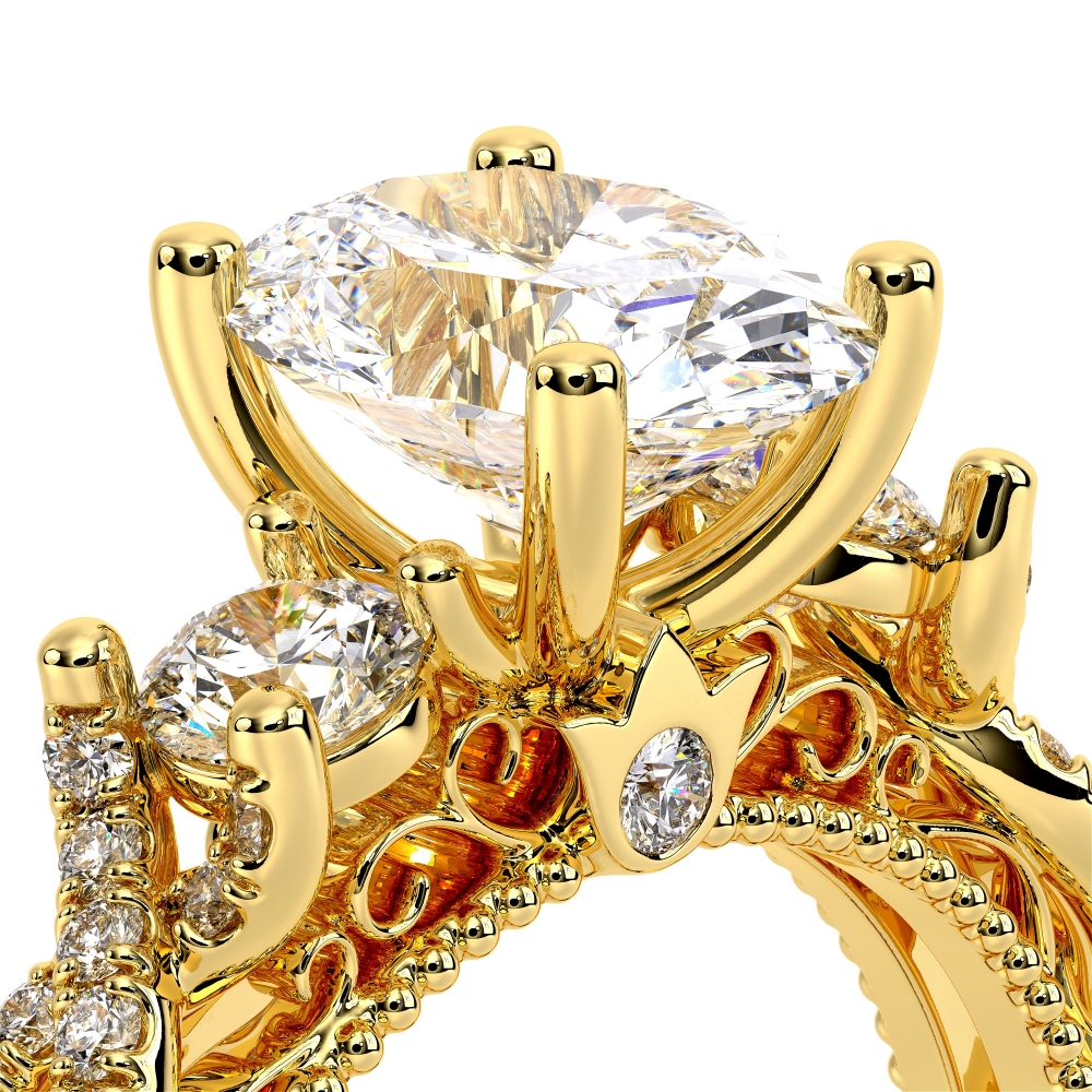 18K Yellow Gold VENETIAN-5013OV Ring
