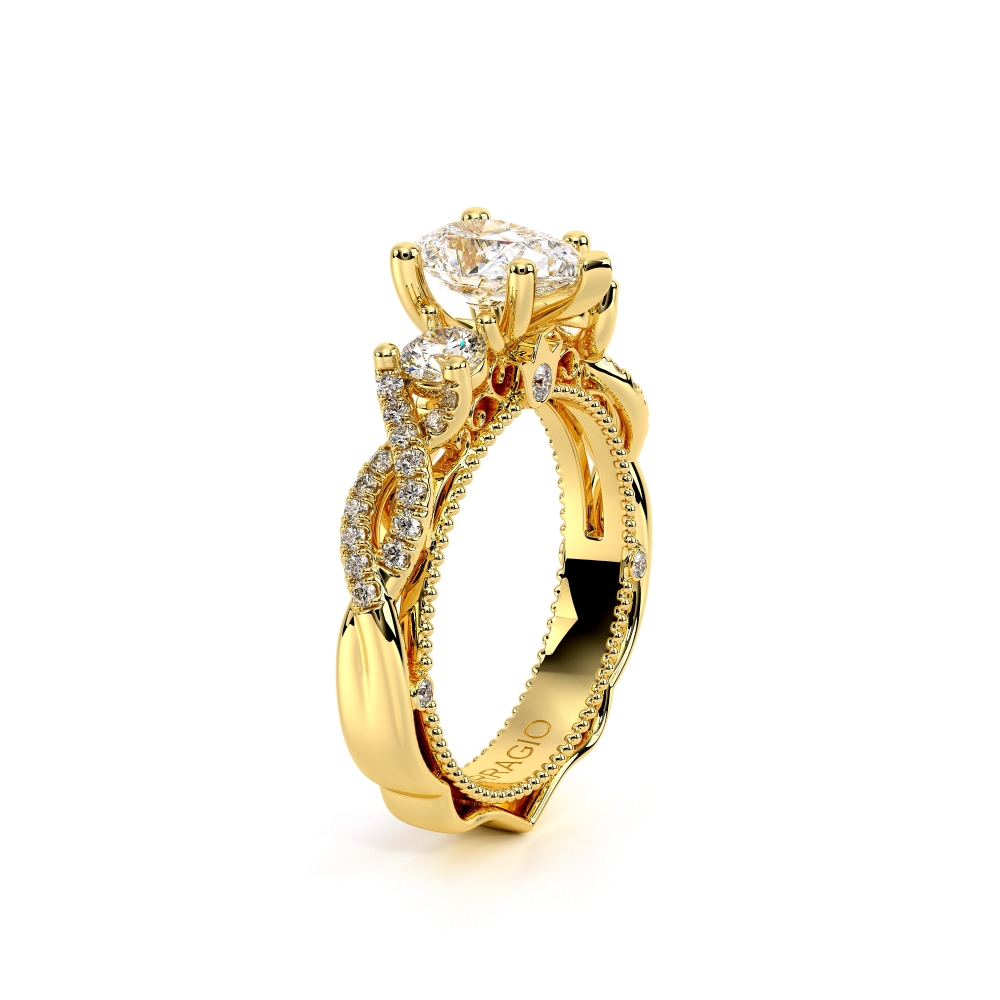 18K Yellow Gold VENETIAN-5013PEAR Ring