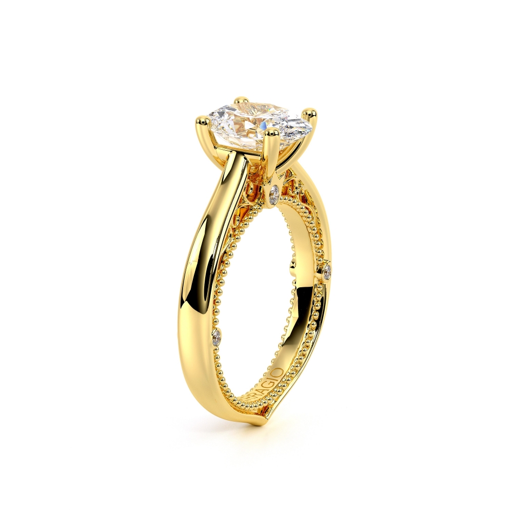 14K Yellow Gold VENETIAN-5047OV Ring
