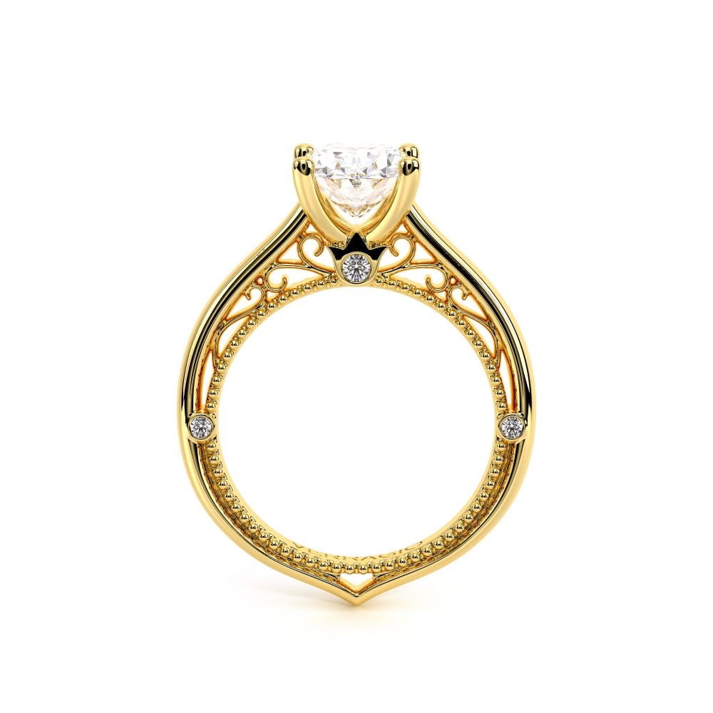 14K Yellow Gold VENETIAN-5047OV Ring