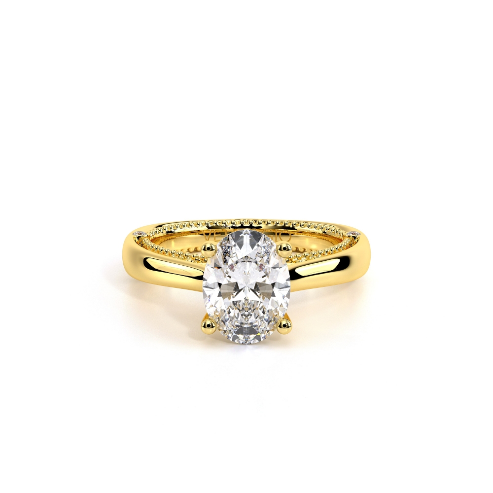 14K Yellow Gold VENETIAN-5047OV Ring