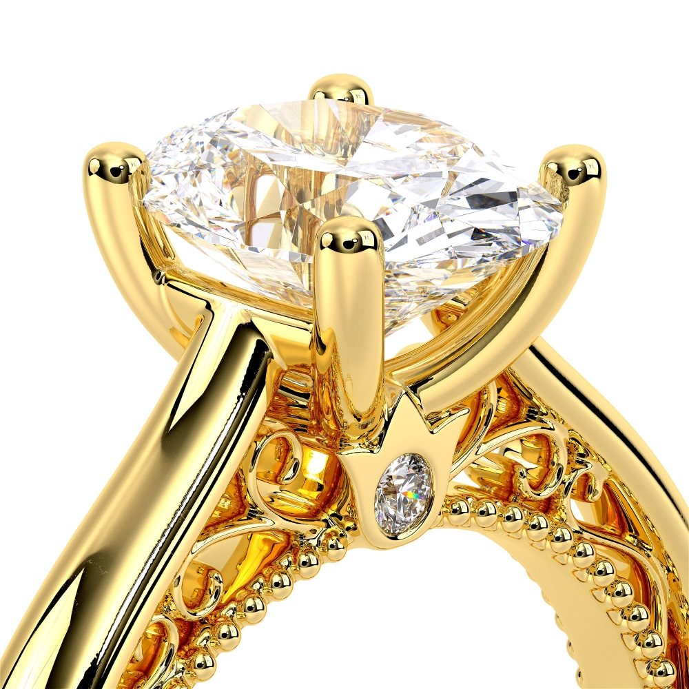 14K Yellow Gold VENETIAN-5047OV Ring
