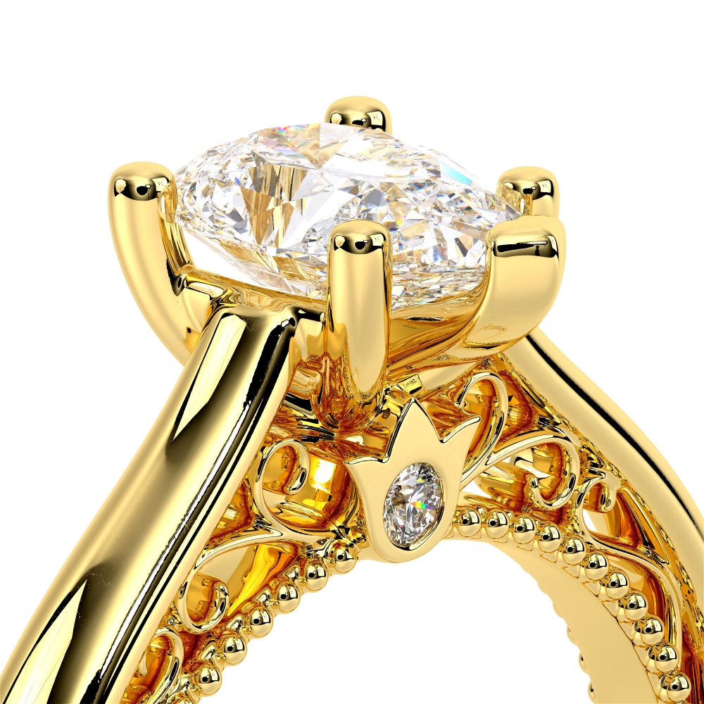 18K Yellow Gold VENETIAN-5047PEAR Ring