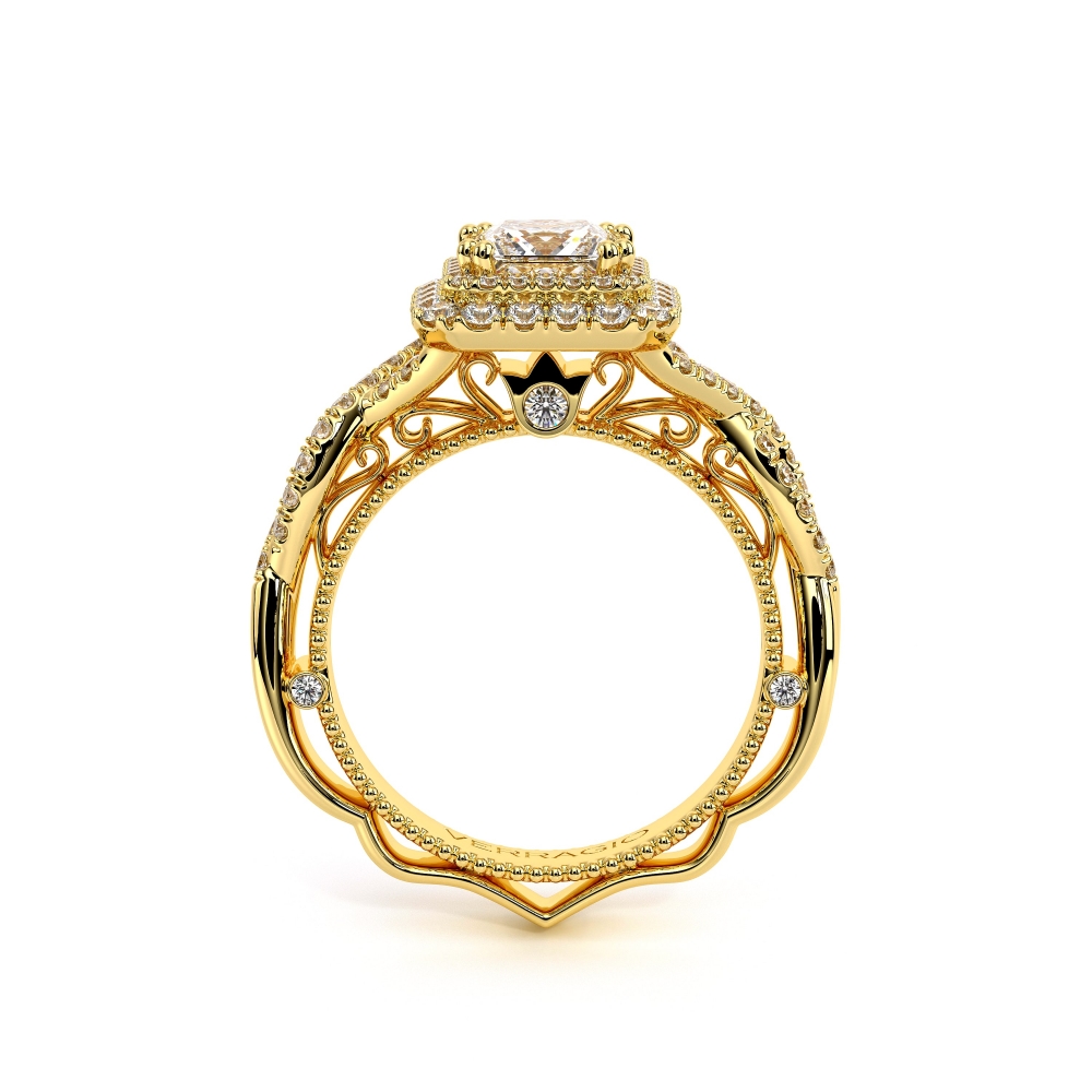 18K Yellow Gold VENETIAN-5048P Ring
