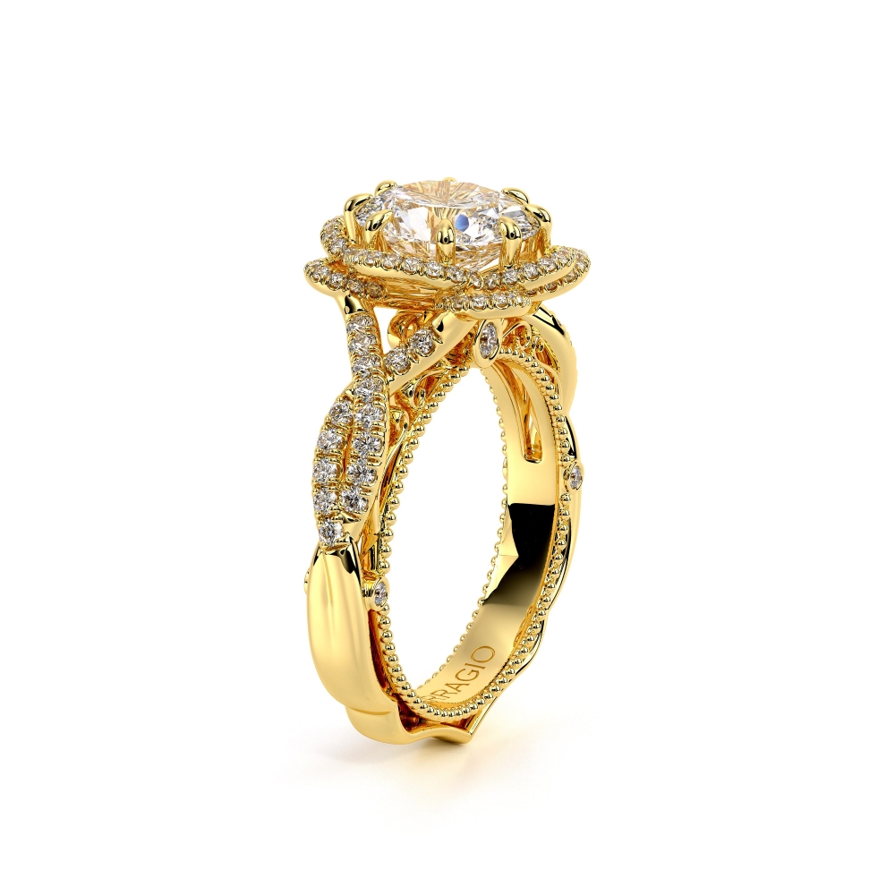 14K Yellow Gold VENETIAN-5051OV Ring