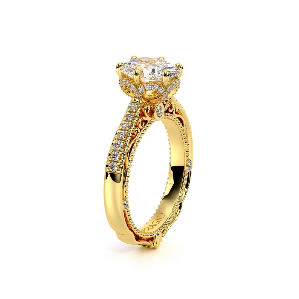 14K Yellow Gold VENETIAN-5052OV Ring