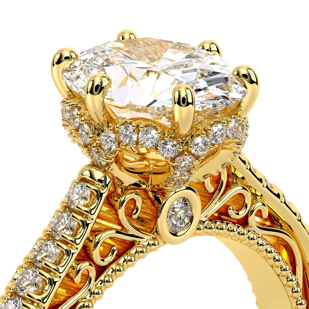 14K Yellow Gold VENETIAN-5052OV Ring