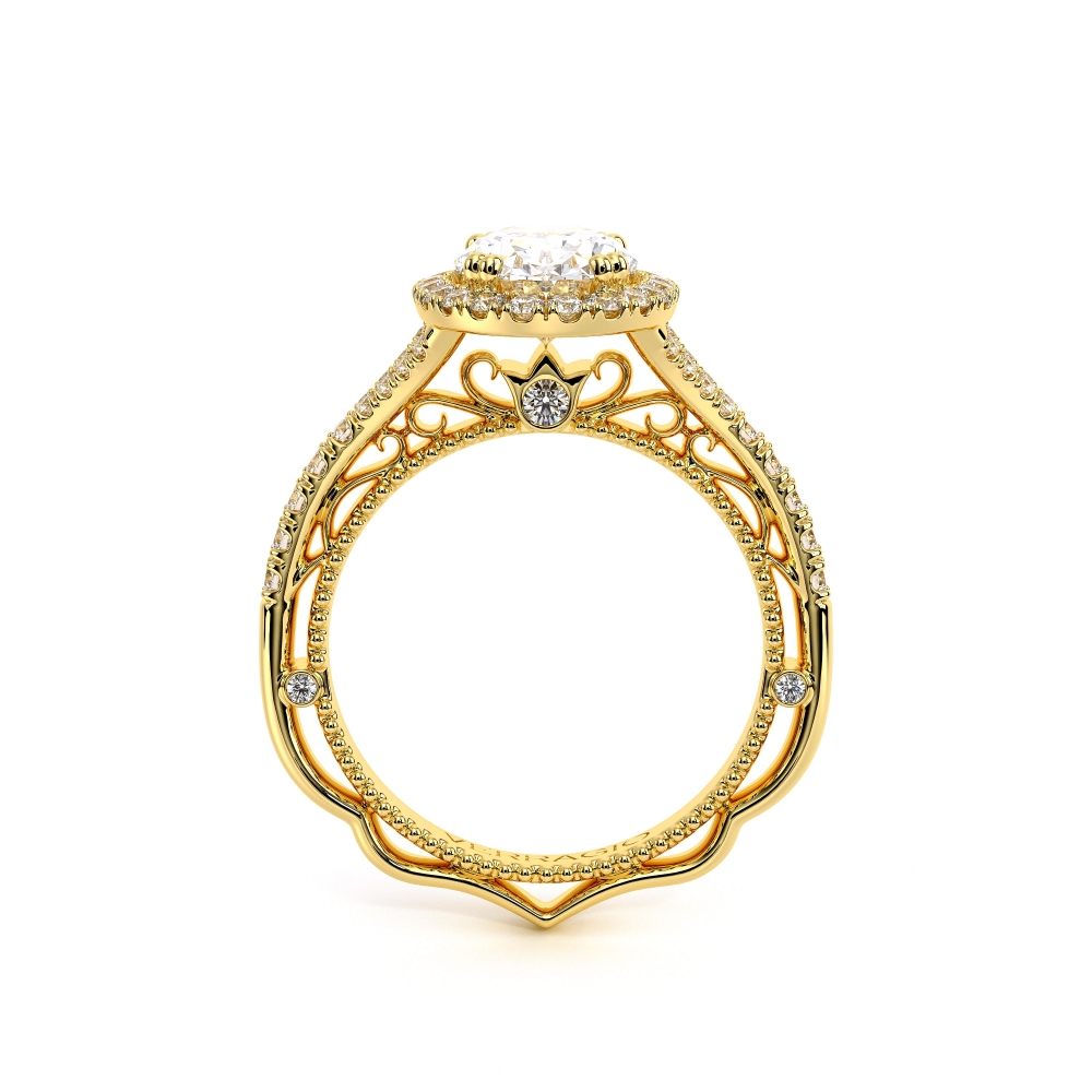18K Yellow Gold VENETIAN-5057OV Ring