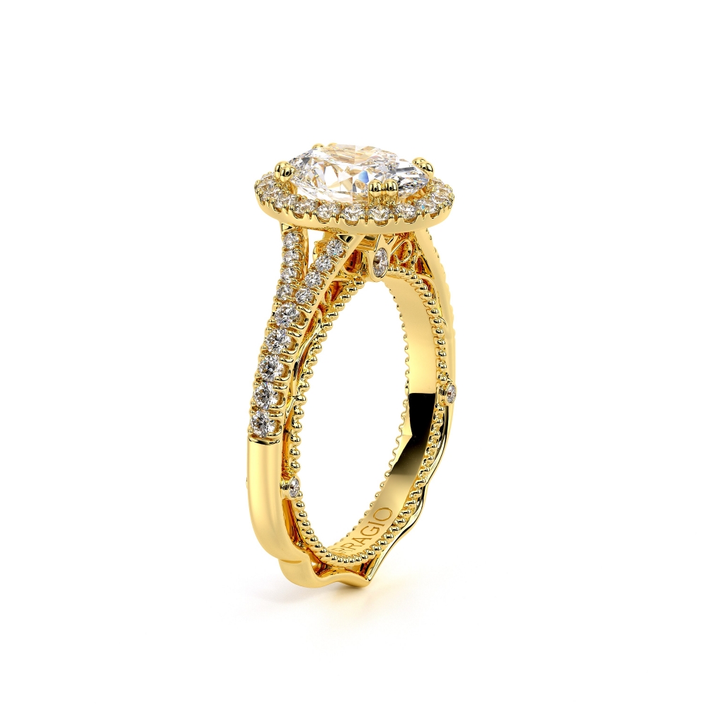 18K Yellow Gold VENETIAN-5057OV Ring