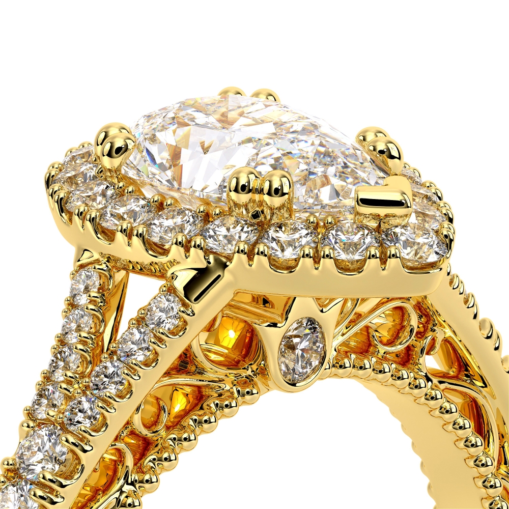 14K Yellow Gold VENETIAN-5057PEAR Ring