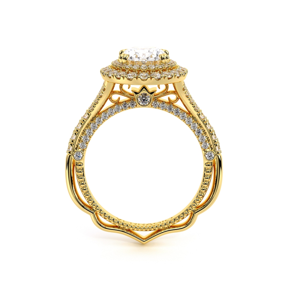 14K Yellow Gold VENETIAN-5065OV Ring