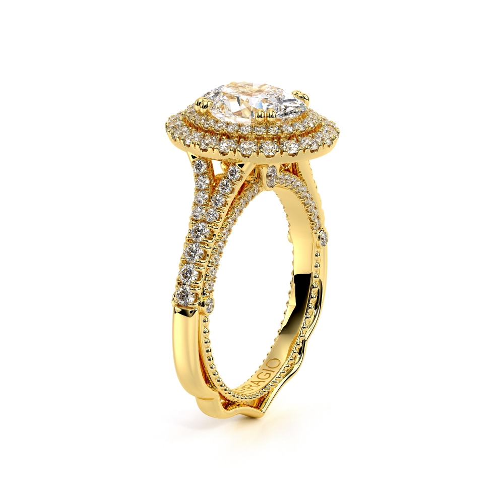 18K Yellow Gold VENETIAN-5065OV Ring