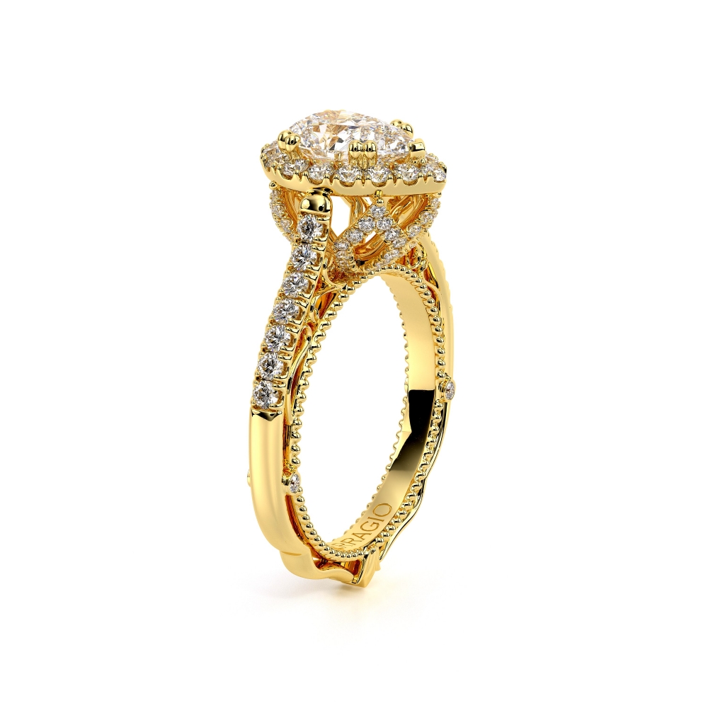 14K Yellow Gold VENETIAN-5061PEAR Ring