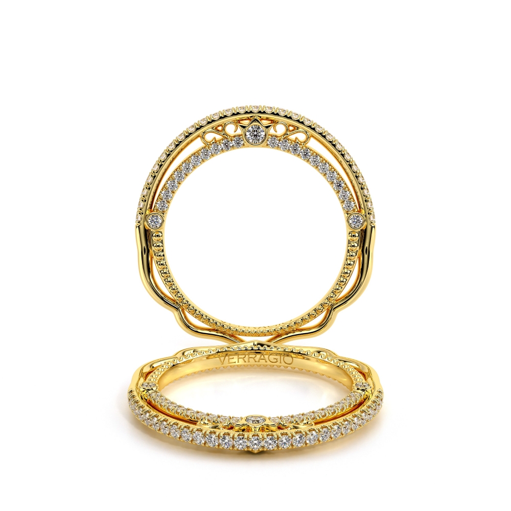 14K Yellow Gold VENETIAN-5066WSB Ring