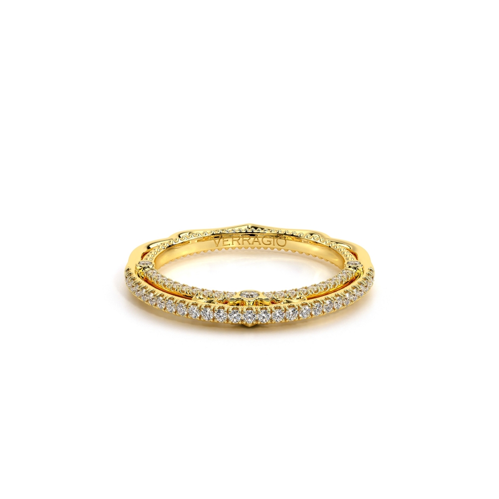 14K Yellow Gold VENETIAN-5066WSB Ring