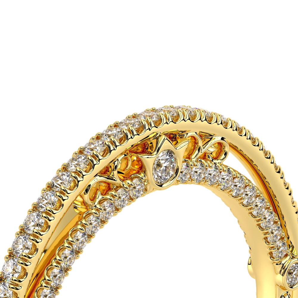 14K Yellow Gold VENETIAN-5069WSB Ring