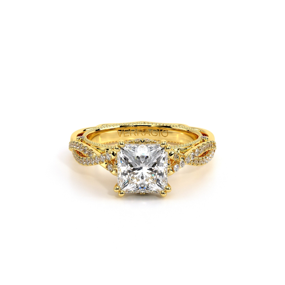 14K Yellow Gold VENETIAN-5078P Ring