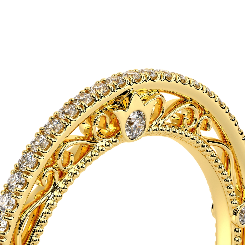 14K Yellow Gold VENETIAN-5078WSB Ring