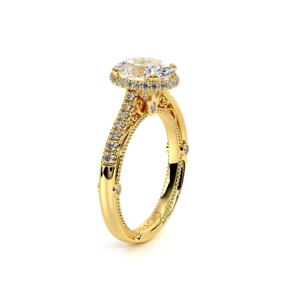 18K Yellow Gold VENETIAN-5081OV Ring