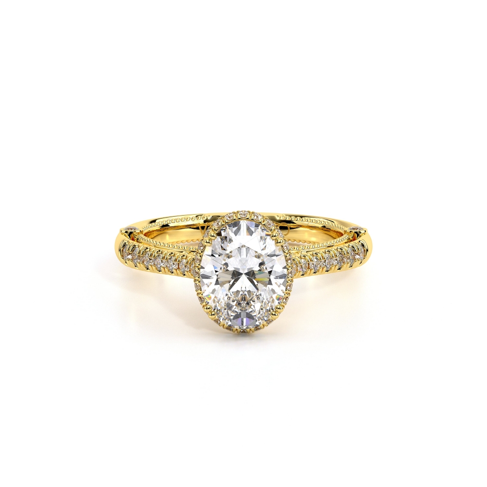 14K Yellow Gold VENETIAN-5081OV Ring