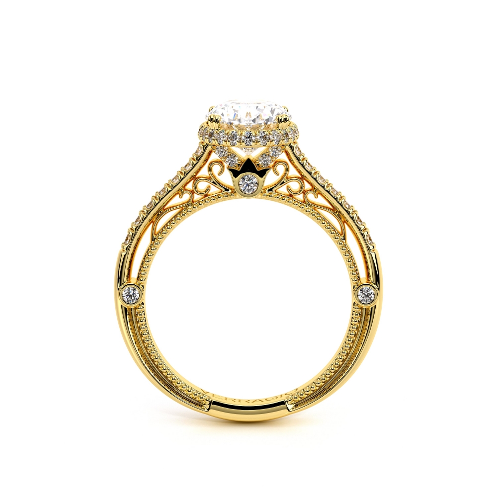 14K Yellow Gold VENETIAN-5081OV Ring