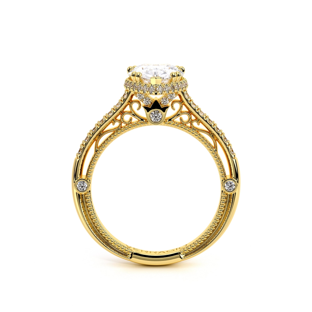 14K Yellow Gold VENETIAN-5081PEAR Ring