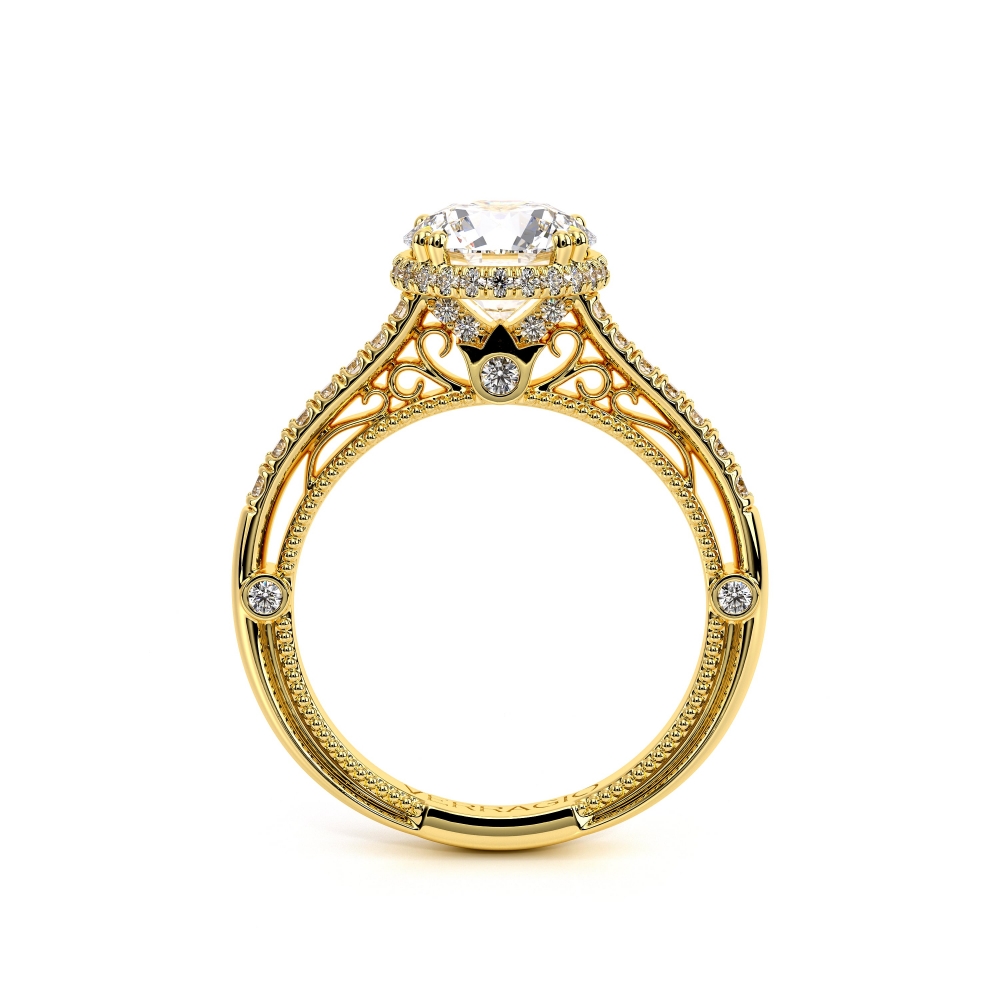 14K Yellow Gold VENETIAN-5081R Ring