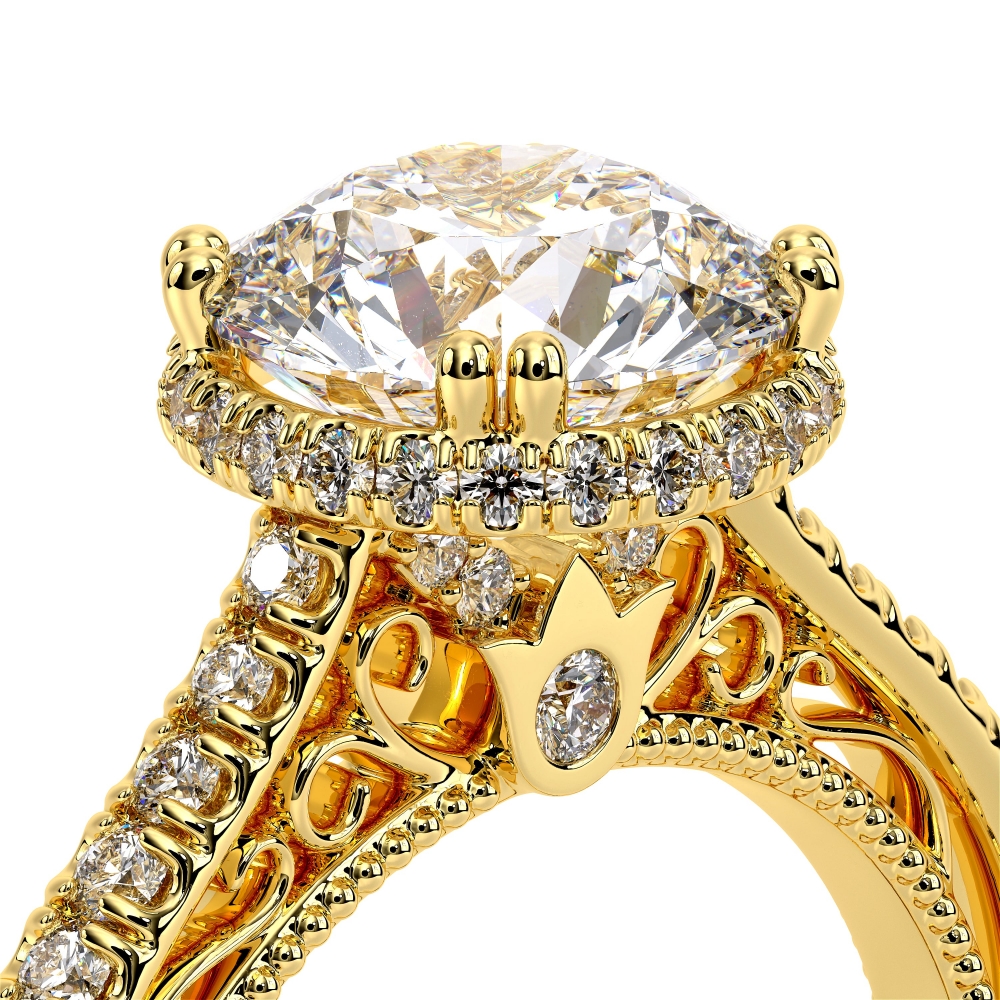 14K Yellow Gold VENETIAN-5081R Ring
