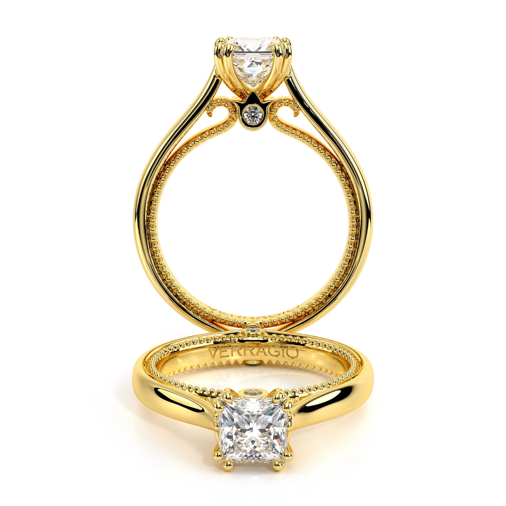 14K Yellow Gold COUTURE-0418P Ring