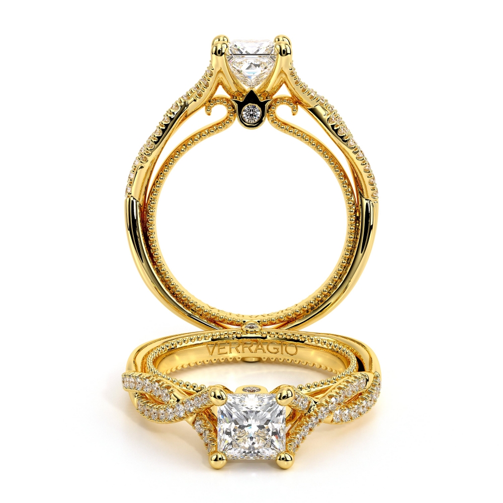 14K Yellow Gold COUTURE-0421P Ring