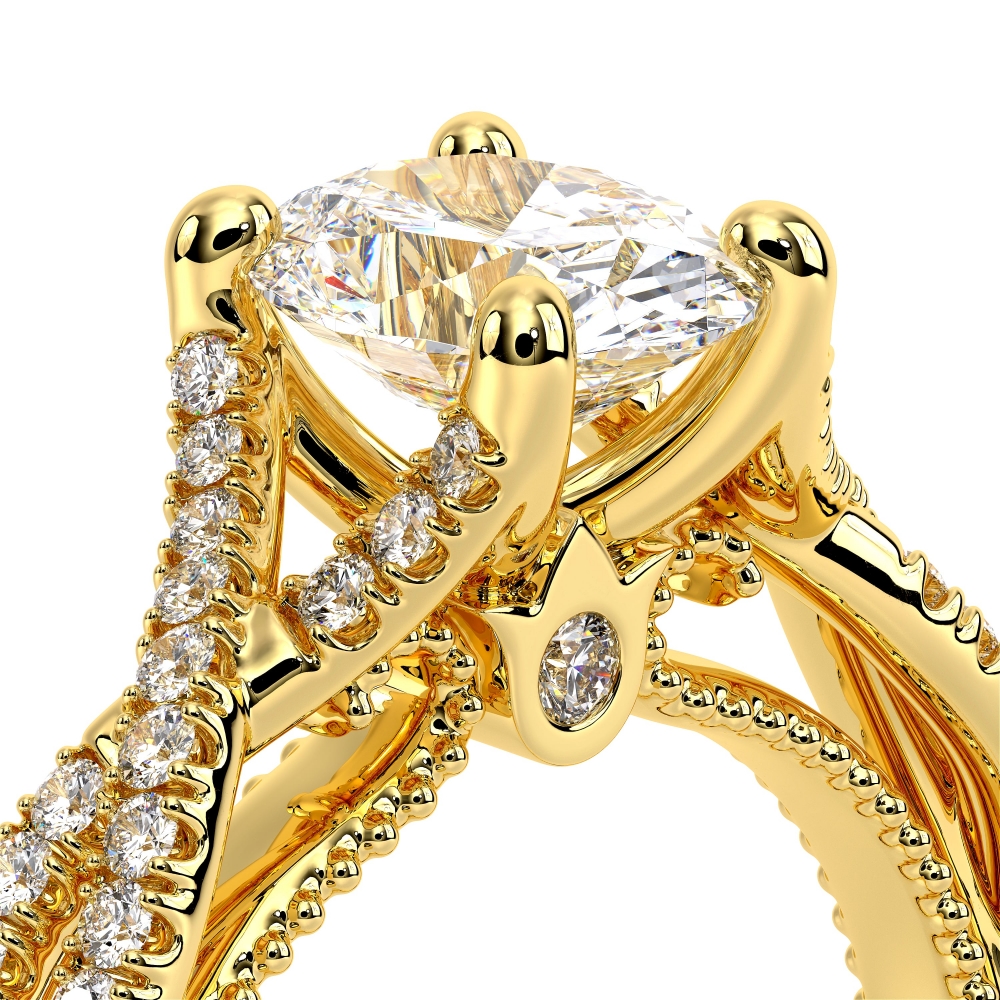 14K Yellow Gold COUTURE-0421OV Ring