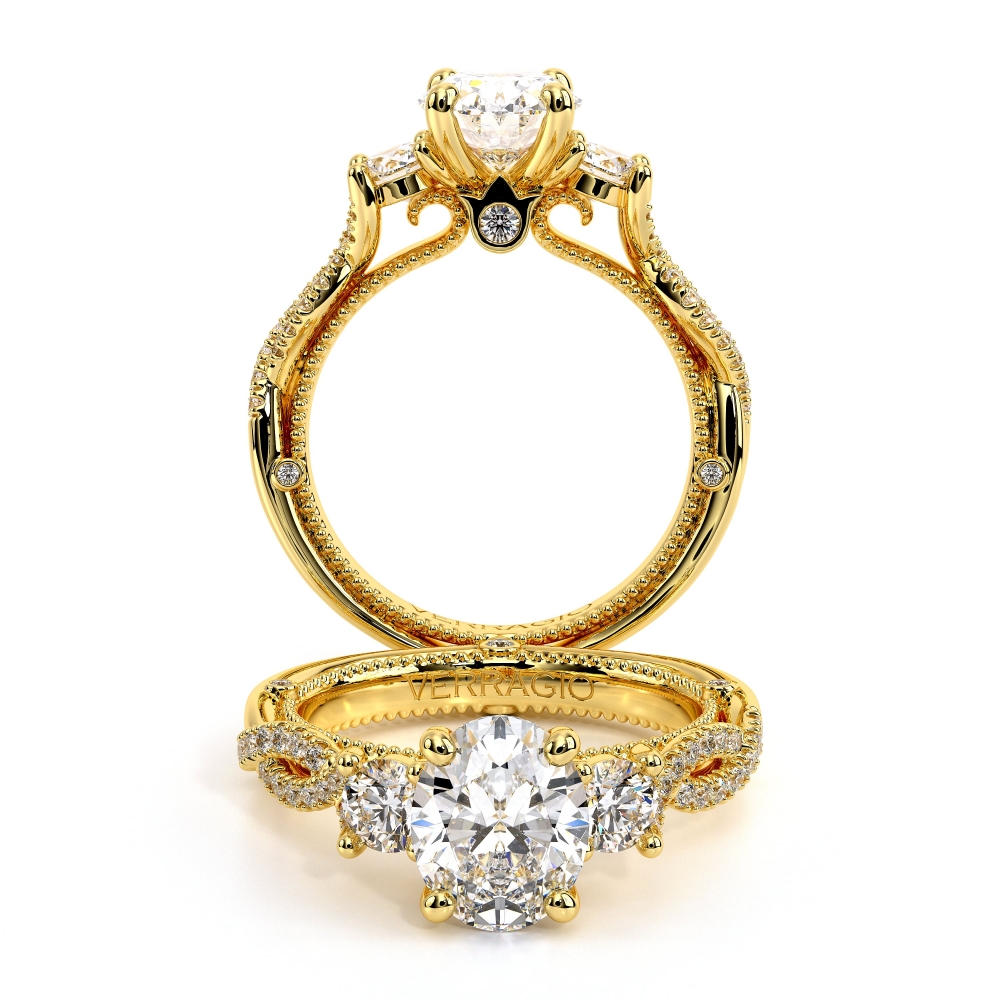 18K Yellow Gold COUTURE-0423OV Ring