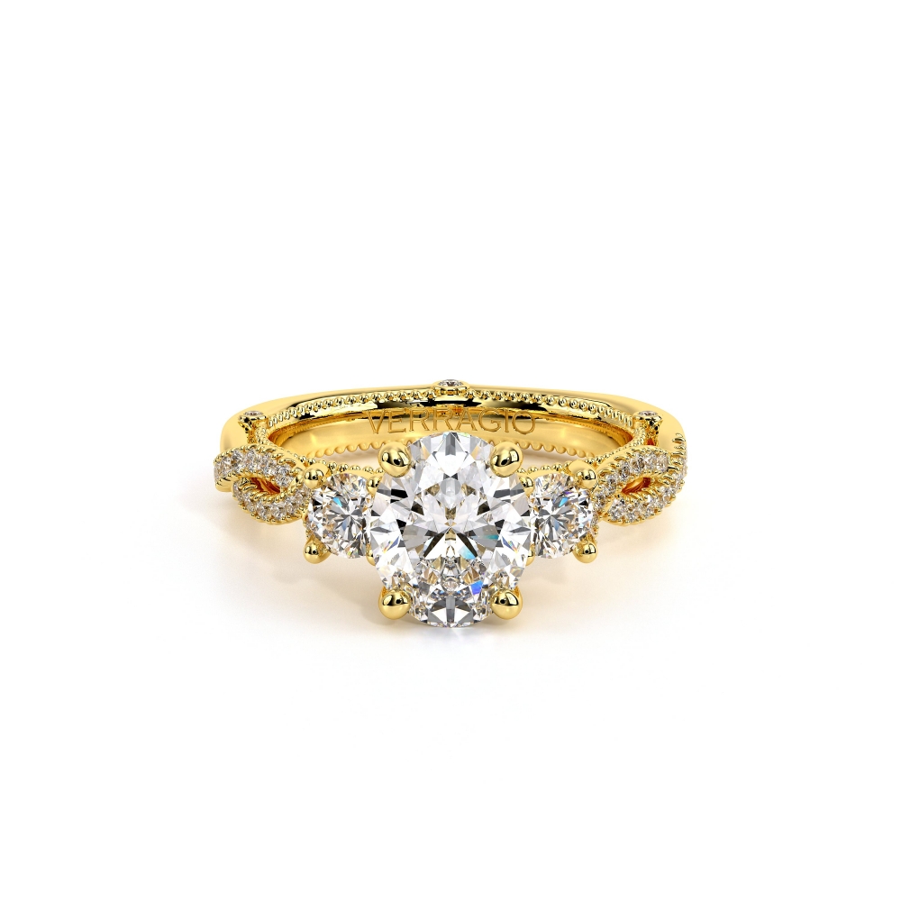 14K Yellow Gold COUTURE-0423OV Ring