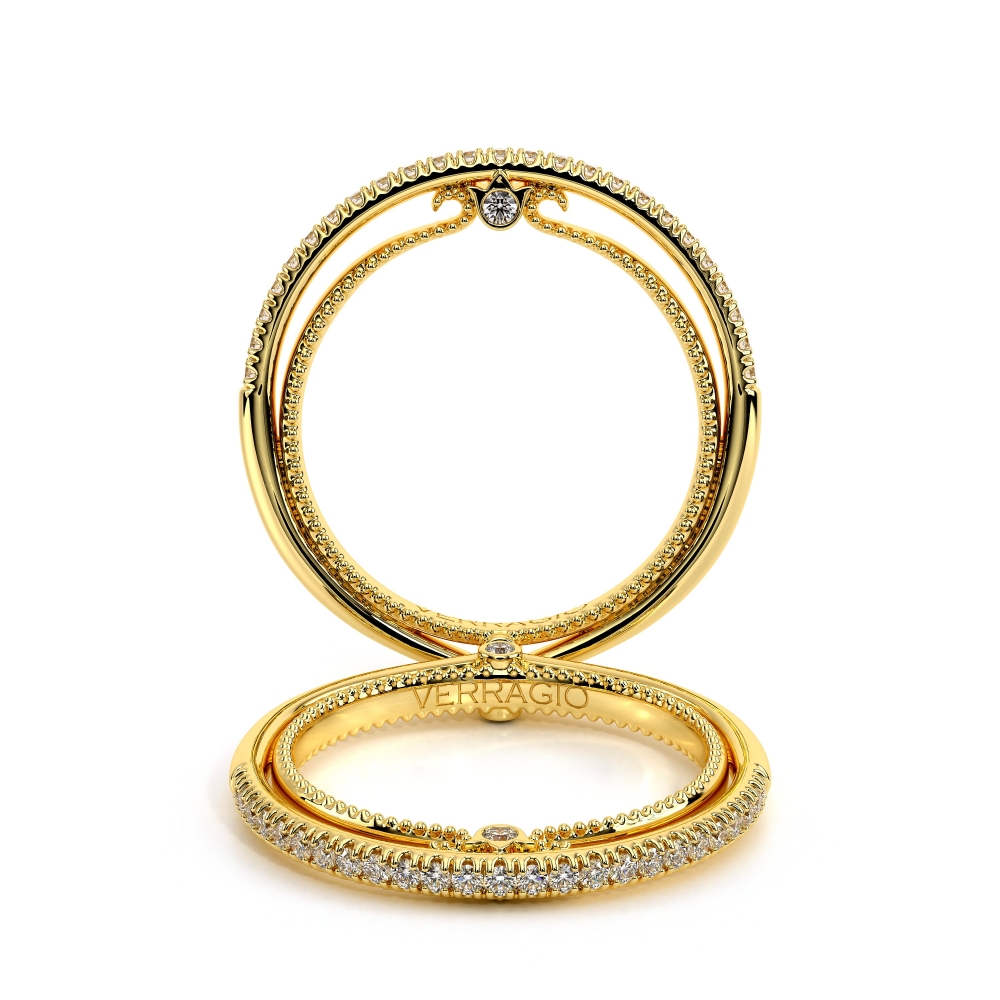 14K Yellow Gold COUTURE-0423WSB Ring
