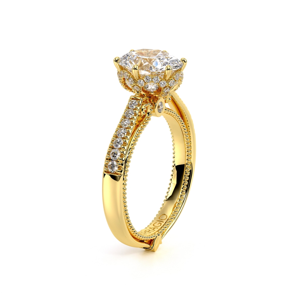 18K Yellow Gold COUTURE-0429DOV Ring