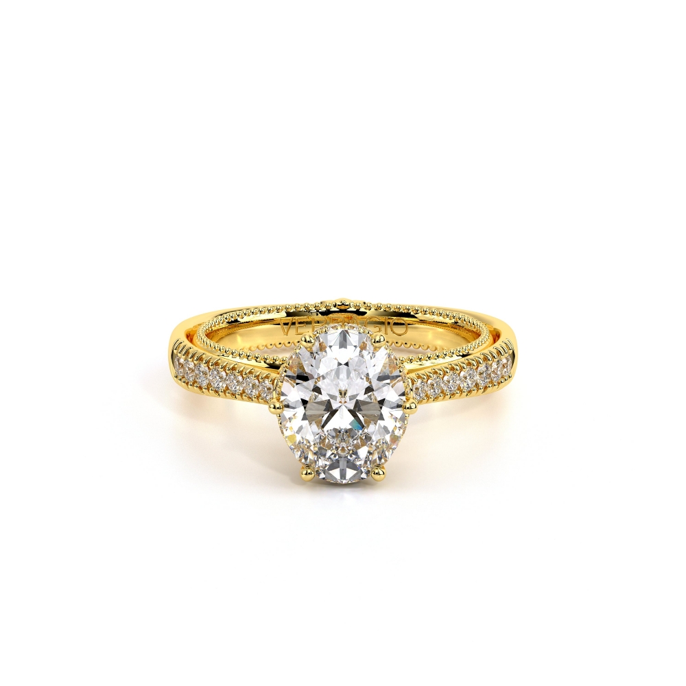 18K Yellow Gold COUTURE-0429DOV Ring