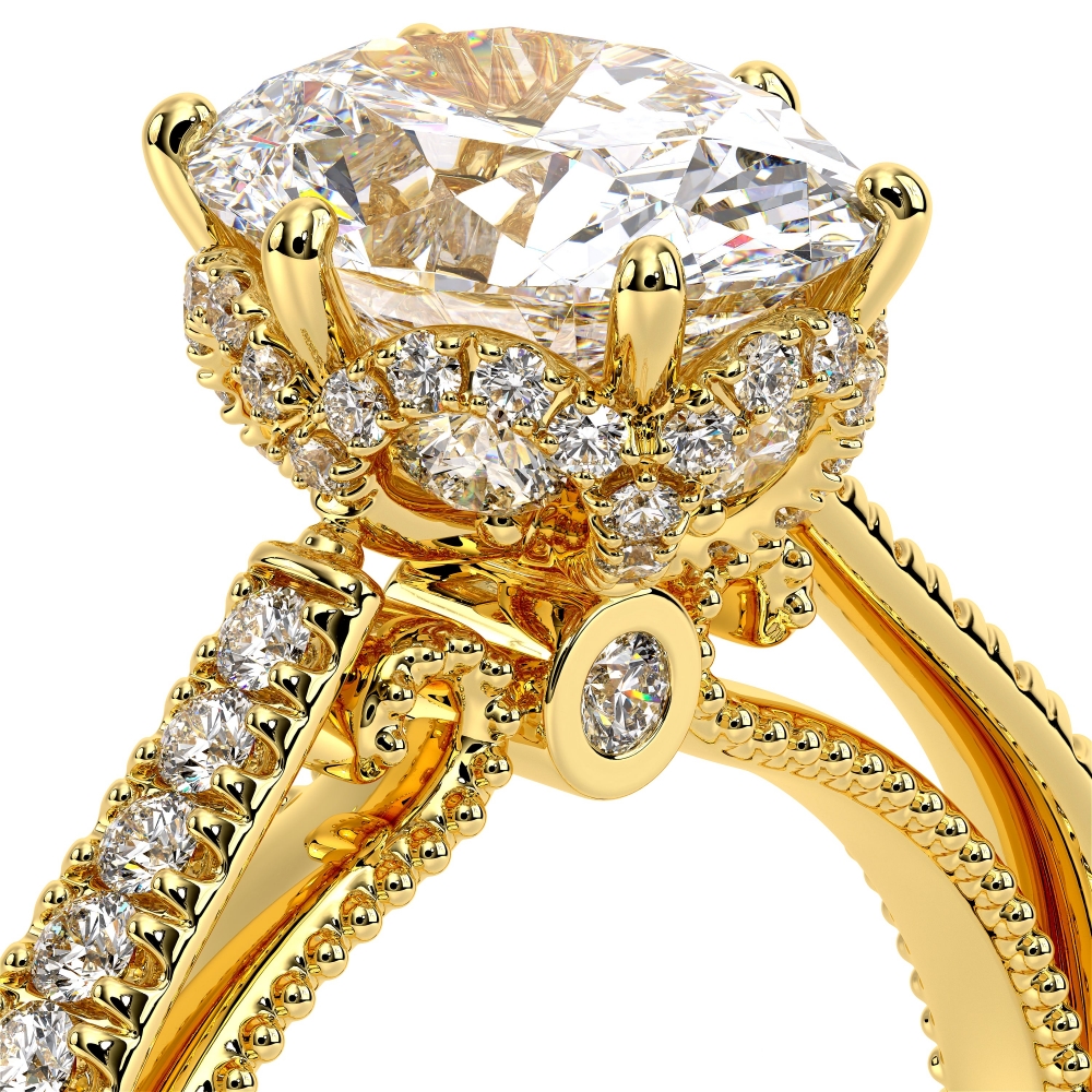 14K Yellow Gold COUTURE-0429DOV Ring