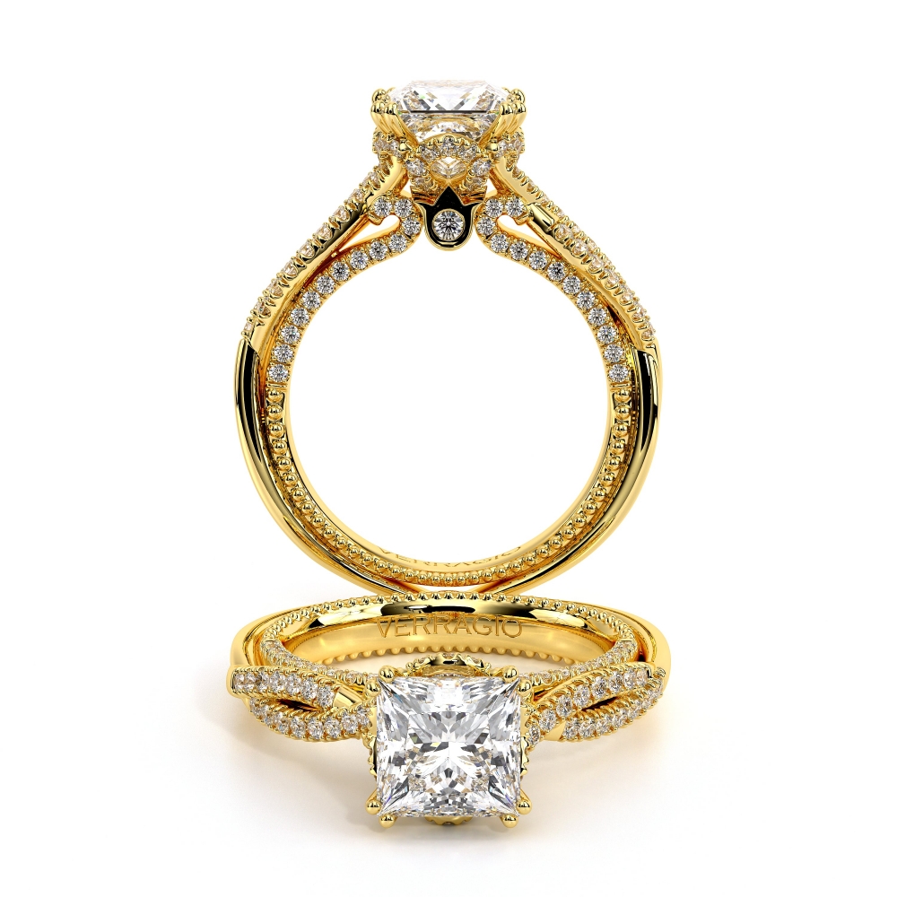 18K Yellow Gold COUTURE-0451P Ring