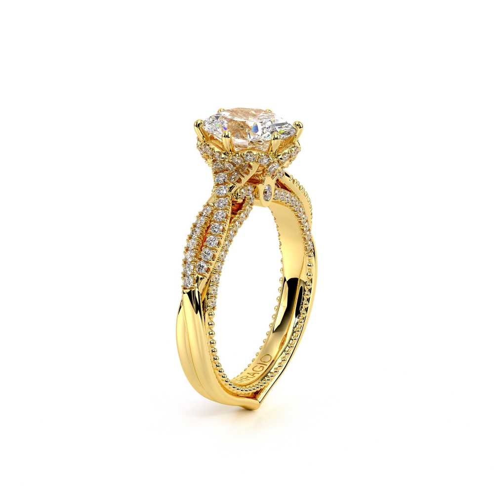 18K Yellow Gold COUTURE-0451OV Ring