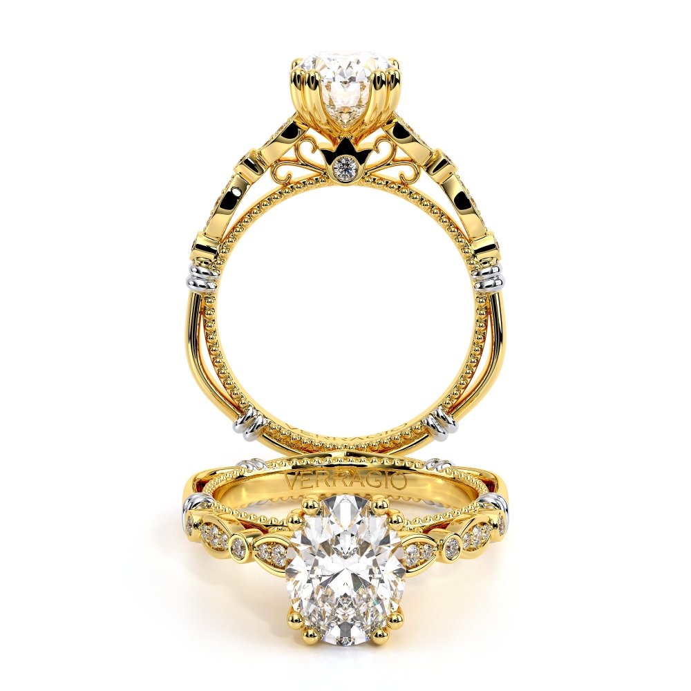 14K Yellow Gold PARISIAN-100OV Ring