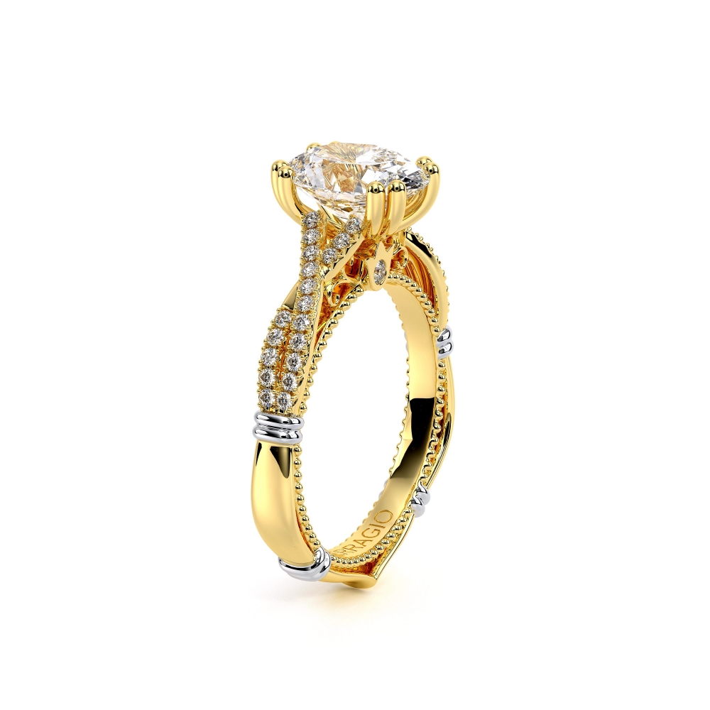 14K Yellow Gold PARISIAN-105OV Ring