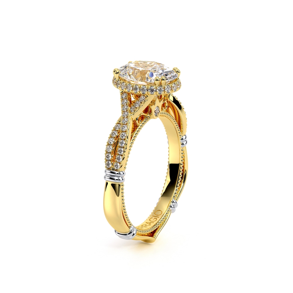 14K Yellow Gold PARISIAN-105X-OV Ring
