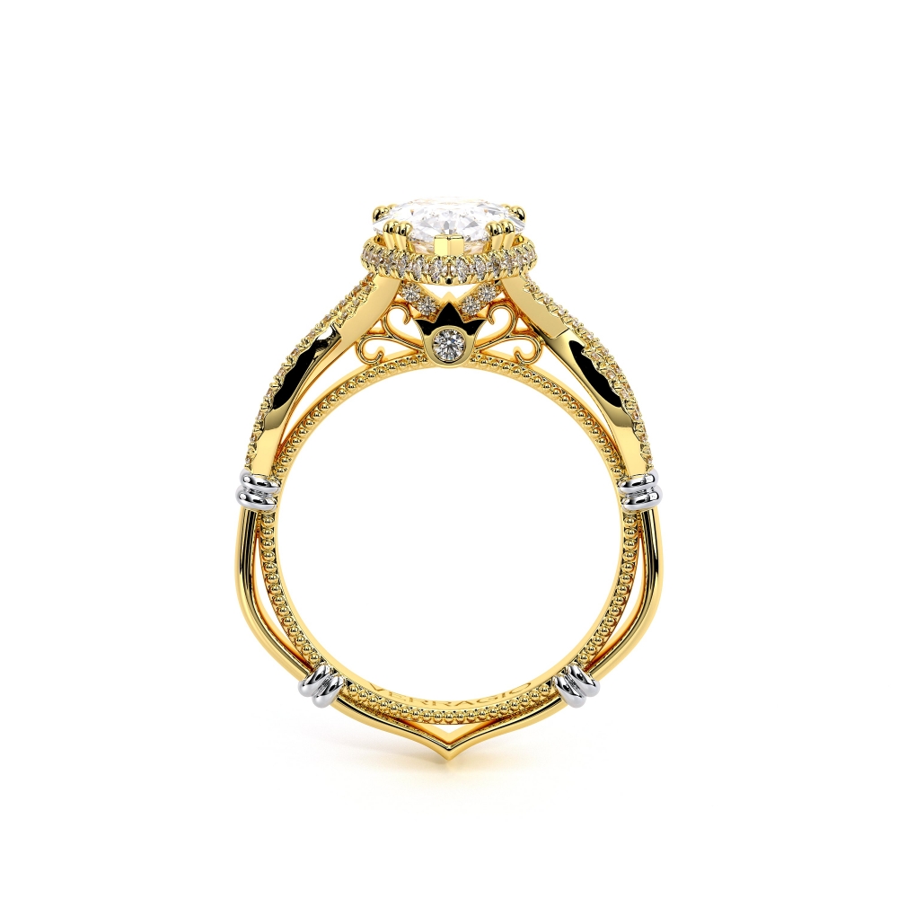 18K Yellow Gold PARISIAN-105X-PEAR Ring