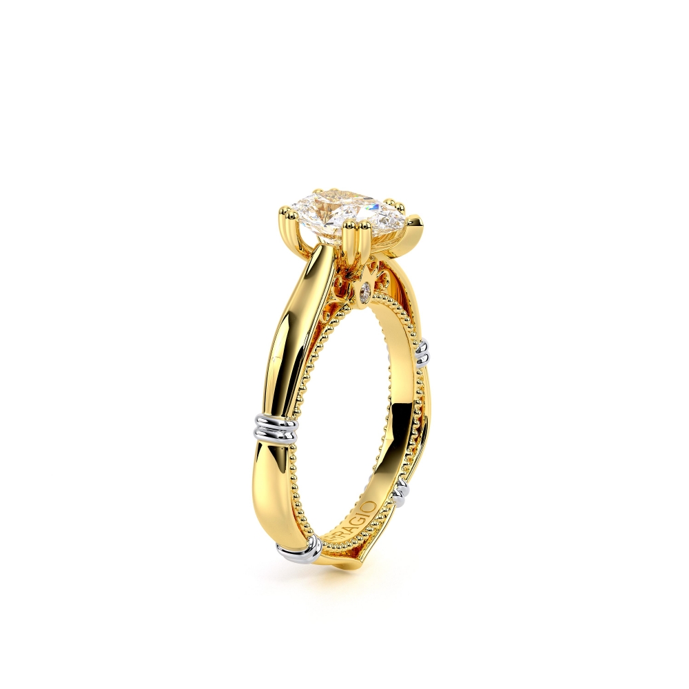 14K Yellow Gold PARISIAN-120PEAR Ring