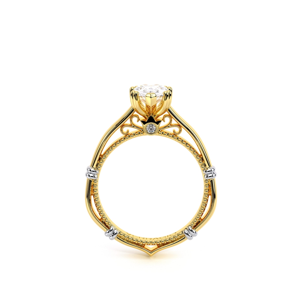 14K Yellow Gold PARISIAN-120PEAR Ring